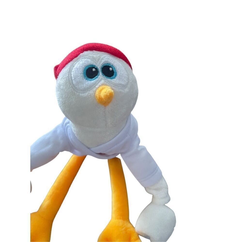 The Coop Squad Flying Karate Coop Chicken Plush Slingshot Stuffed Animal Toy